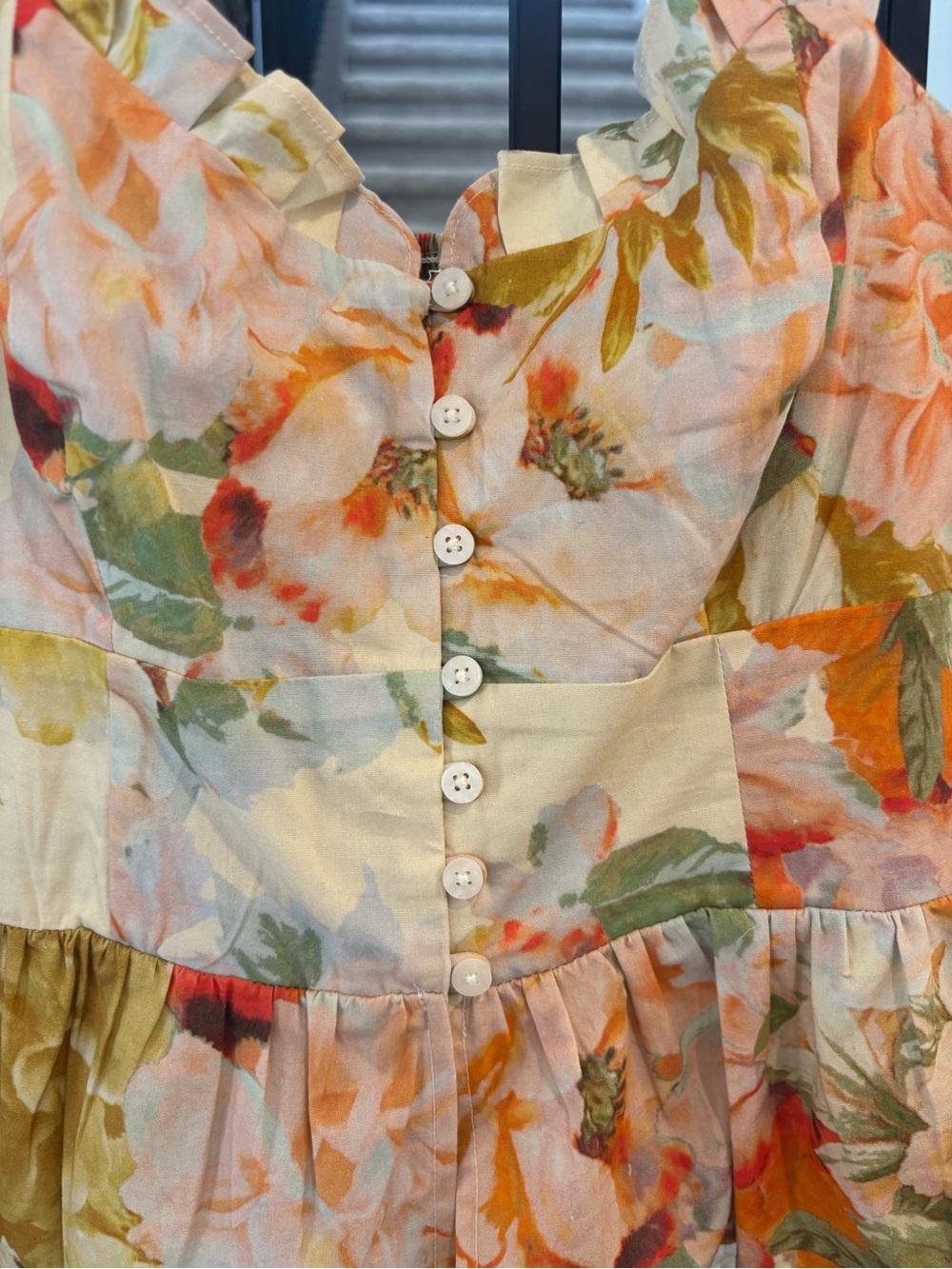 Anthropologie Maeve Floral Peplum Tank - Picture 3 of 8